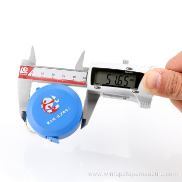 Keychain Retractable Blue Tape Measure